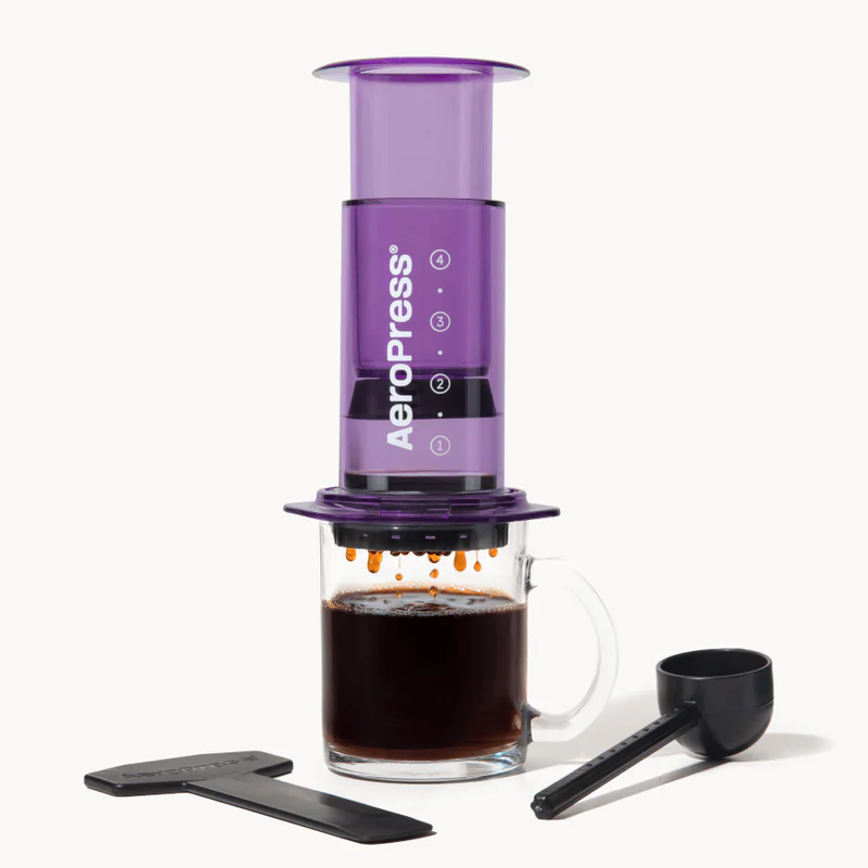 *NEW COLOURS* AeroPress Coffee Maker - Clear & Colours