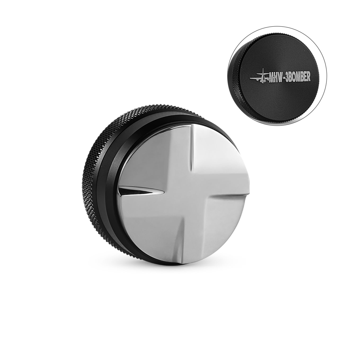 MHW-3BOMBER CD-Texture Four Oars Distributor 58.35mm - Black
