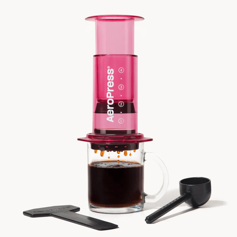 *NEW COLOURS* AeroPress Coffee Maker - Clear & Colours