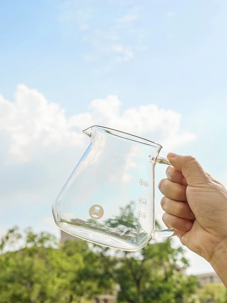 TIMEMORE Glass Coffee Server 600ml - Clear