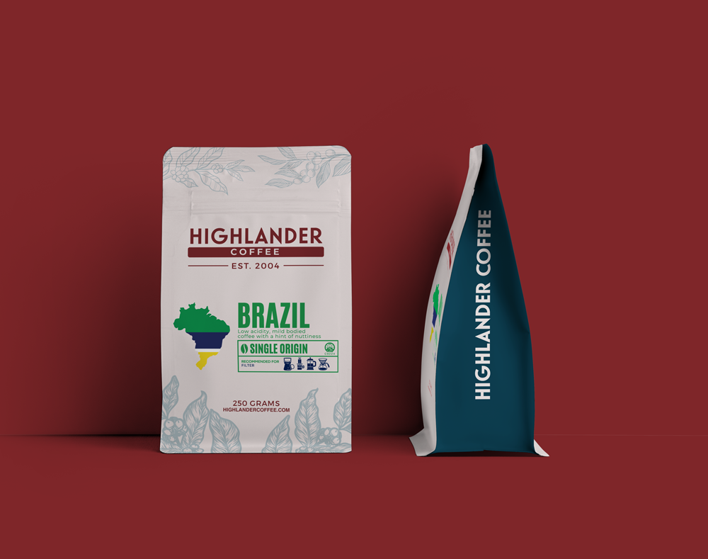 250g Brazil Coffee Santos SC 17-18 (Sul De Minas)